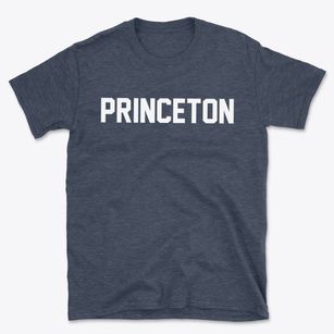 Princeton Wisconsin Classic Block Basic T-Shirt
