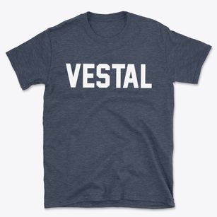 Vestal New York Classic Block Basic T-Shirt