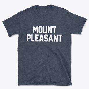 Mount Pleasant Wisconsin Classic Block Basic T-Shirt