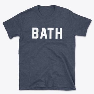 Bath New Hampshire Classic Block Basic T-Shirt