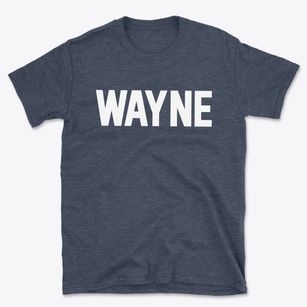 Wayne New York Classic Block Basic T-Shirt