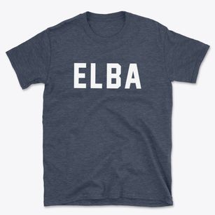Elba Wisconsin Classic Block Basic T-Shirt