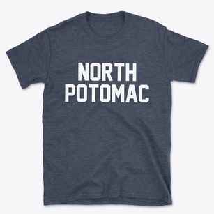 North Potomac Maryland Classic Block Basic T-Shirt