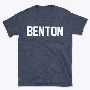 Benton Missouri Classic Block Basic T-Shirt
