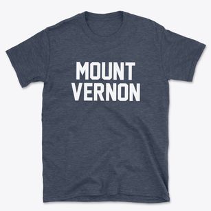 Mount Vernon Maryland Classic Block Basic T-Shirt