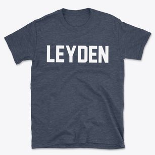 Leyden Massachusetts Classic Block Basic T-Shirt