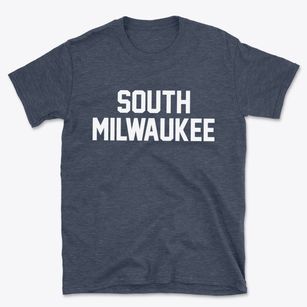 South Milwaukee Wisconsin Classic Block Basic T-Shirt