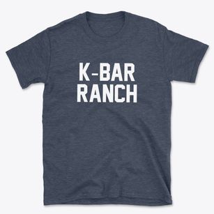 K-bar Ranch Texas Classic Block Basic T-Shirt
