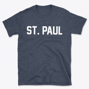 St. Paul Kansas Classic Block Basic T-Shirt