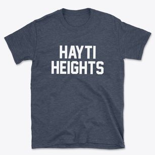 Hayti Heights Missouri Classic Block Basic T-Shirt
