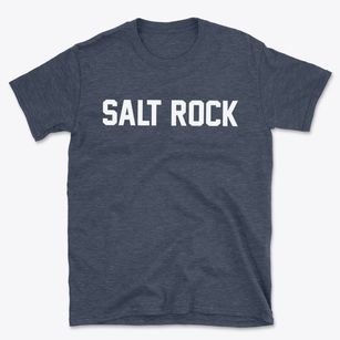 Salt Rock West Virginia Classic Block Basic T-Shirt