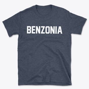Benzonia Michigan Classic Block Basic T-Shirt
