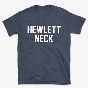 Hewlett Neck New York Classic Block Basic T-Shirt