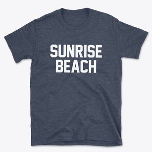Sunrise Beach Missouri Classic Block Basic T-Shirt