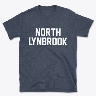 North Lynbrook New York Classic Block Basic T-Shirt