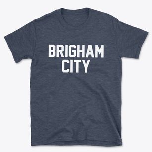 Brigham City Utah Classic Block Basic T-Shirt