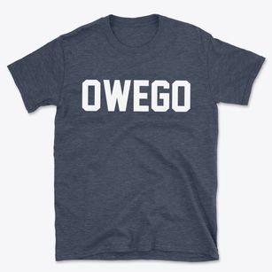 Owego New York Classic Block Basic T-Shirt