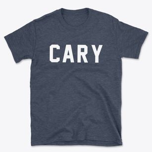 Cary Wisconsin Classic Block Basic T-Shirt