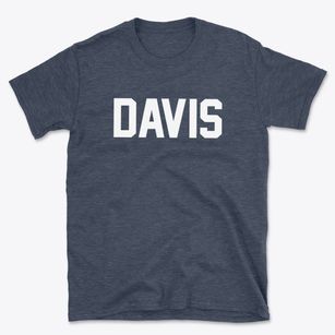 Davis North Carolina Classic Block Basic T-Shirt