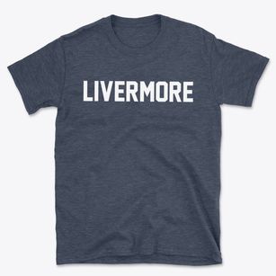 Livermore Iowa Classic Block Basic T-Shirt
