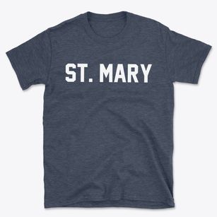 St. Mary Missouri Classic Block Basic T-Shirt