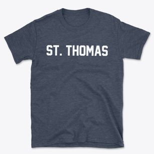 St. Thomas North Dakota Classic Block Basic T-Shirt