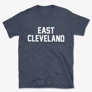 East Cleveland Ohio Classic Block Basic T-Shirt