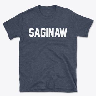 Saginaw Missouri Classic Block Basic T-Shirt