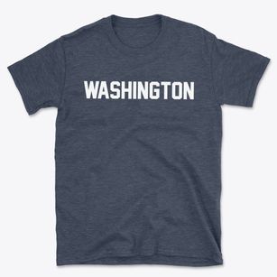 Washington Illinois Classic Block Basic T-Shirt