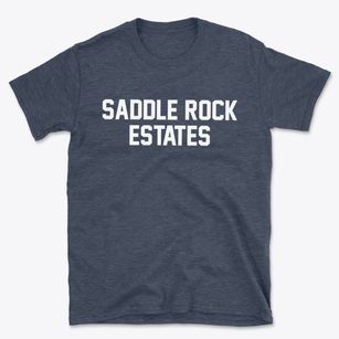 Saddle Rock Estates New York Classic Block Basic T-Shirt