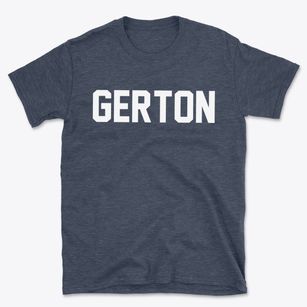 Gerton North Carolina Classic Block Basic T-Shirt
