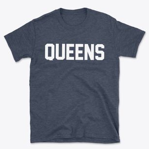 Queens New York Classic Block Basic T-Shirt