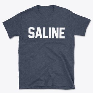 Saline Louisiana Classic Block Basic T-Shirt