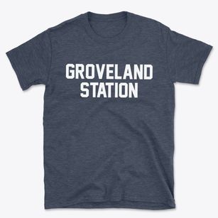Groveland Station New York Classic Block Basic T-Shirt