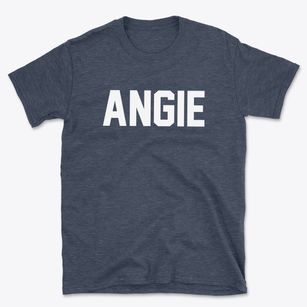 Angie Louisiana Classic Block Basic T-Shirt