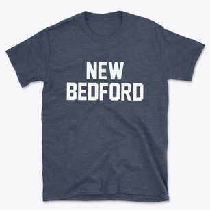 New Bedford Massachusetts Classic Block Basic T-Shirt