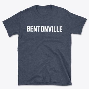Bentonville Ohio Classic Block Basic T-Shirt