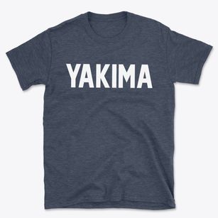 Yakima Washington Classic Block Basic T-Shirt