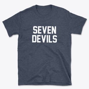 Seven Devils North Carolina Classic Block Basic T-Shirt