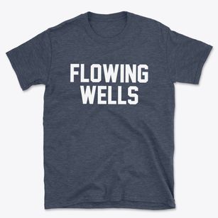 Flowing Wells Arizona Classic Block Basic T-Shirt