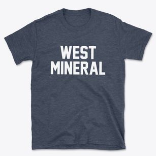 West Mineral Kansas Classic Block Basic T-Shirt