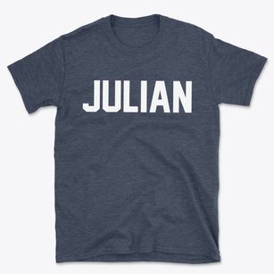 Julian Pennsylvania Classic Block Basic T-Shirt