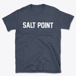 Salt Point New York Classic Block Basic T-Shirt