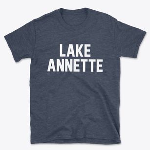 Lake Annette Missouri Classic Block Basic T-Shirt