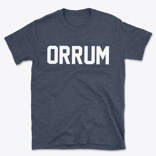 Orrum North Carolina Classic Block Basic T-Shirt
