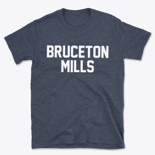 Bruceton Mills West Virginia Classic Block Basic T-Shirt
