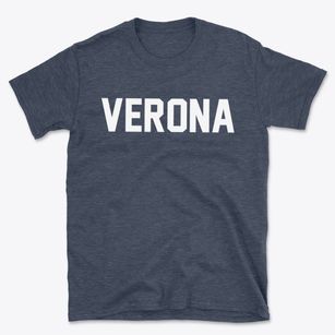 Verona North Dakota Classic Block Basic T-Shirt