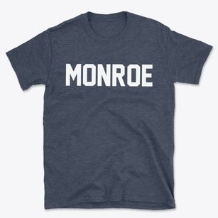 Monroe Ohio Classic Block Basic T-Shirt