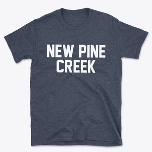 New Pine Creek California Classic Block Basic T-Shirt