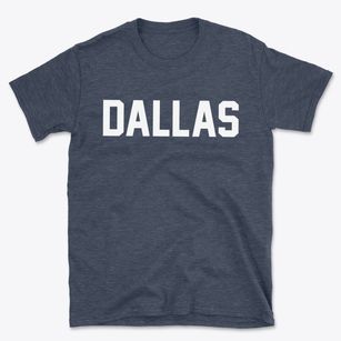 Dallas Georgia Classic Block Basic T-Shirt